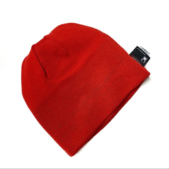 Spyder Men’s Red Black Reversible Beanie  One Size - Picture 5 of 6